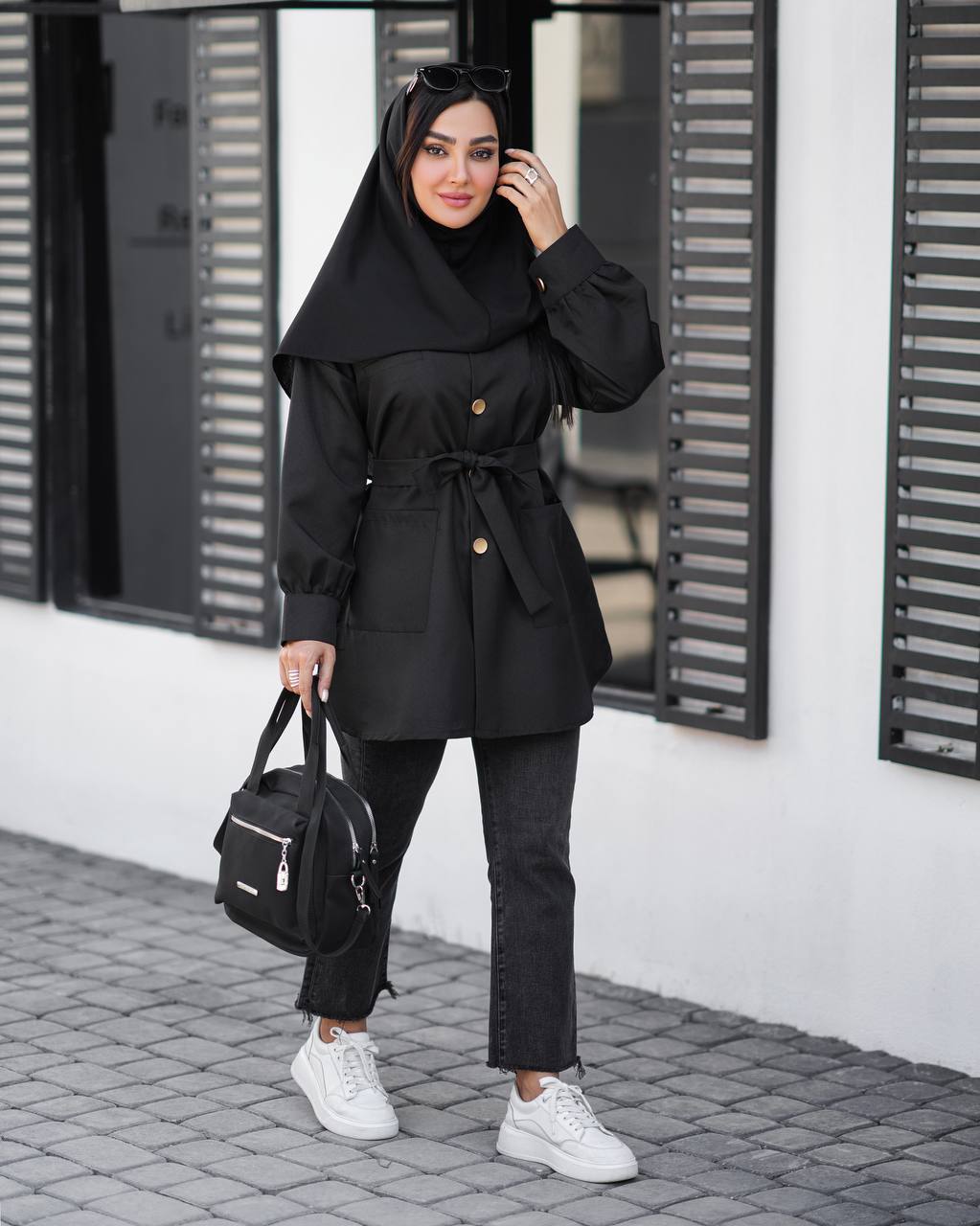 مانتوی اسپرت دانشجویی زنانه کاربردی کد 160