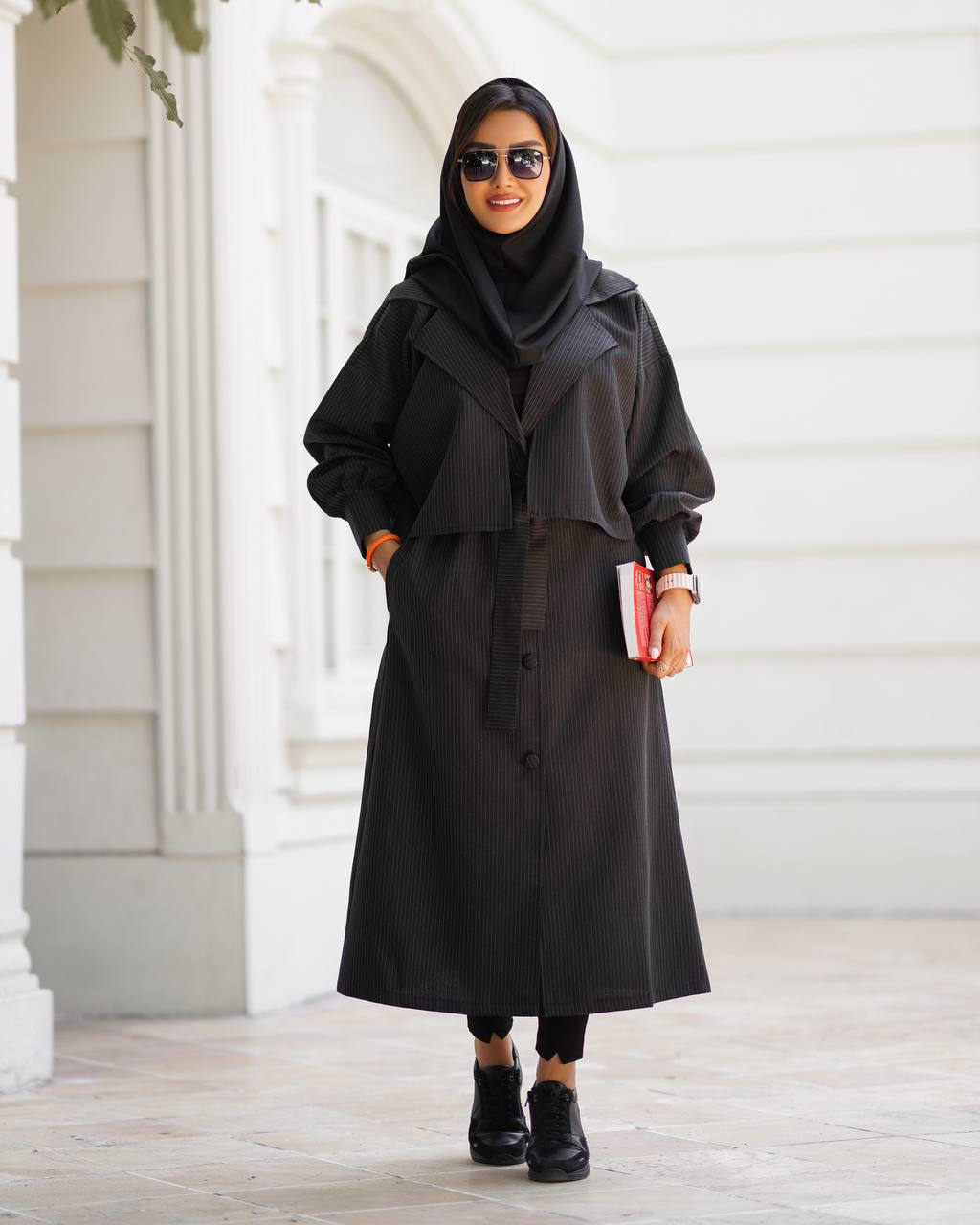 ست سارافون و کت دیپلمات دانشجویی زنانه کد 111