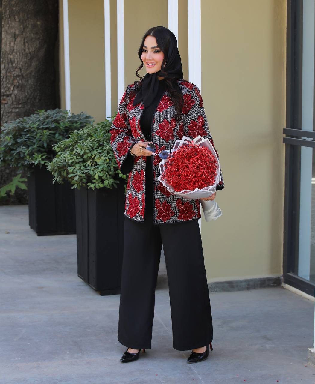 کت شلوار زنانه طرح یلدا کد 120