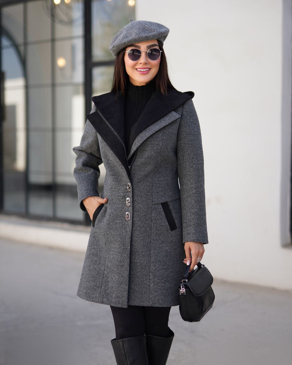 پالتو فوتر زنانه مدل شانا کد 1302