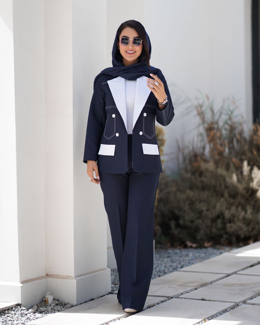 کت شلوار زنانه مدل آناشید کد 127