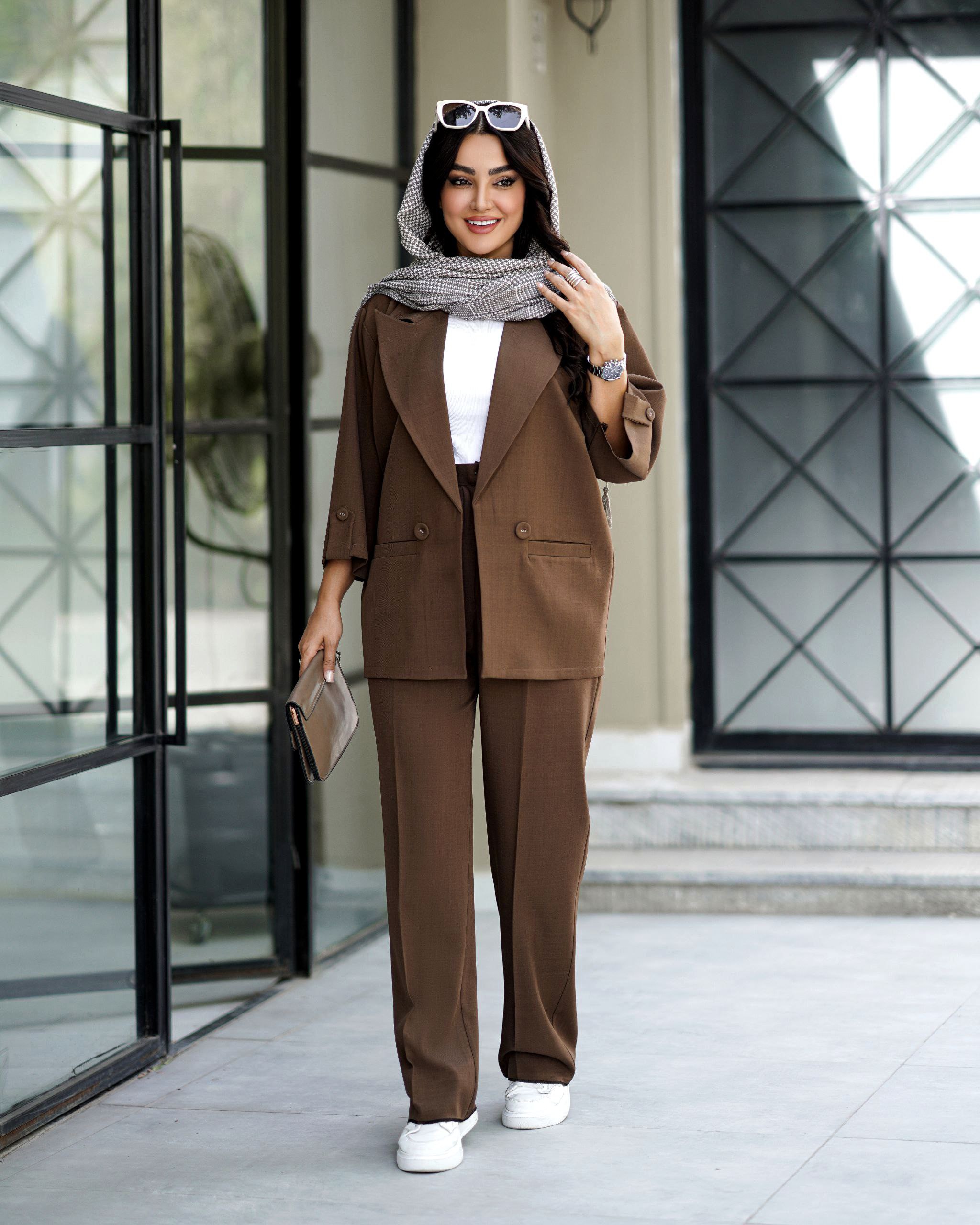 کت شلوار زنانه مدل ارغوان کد 777