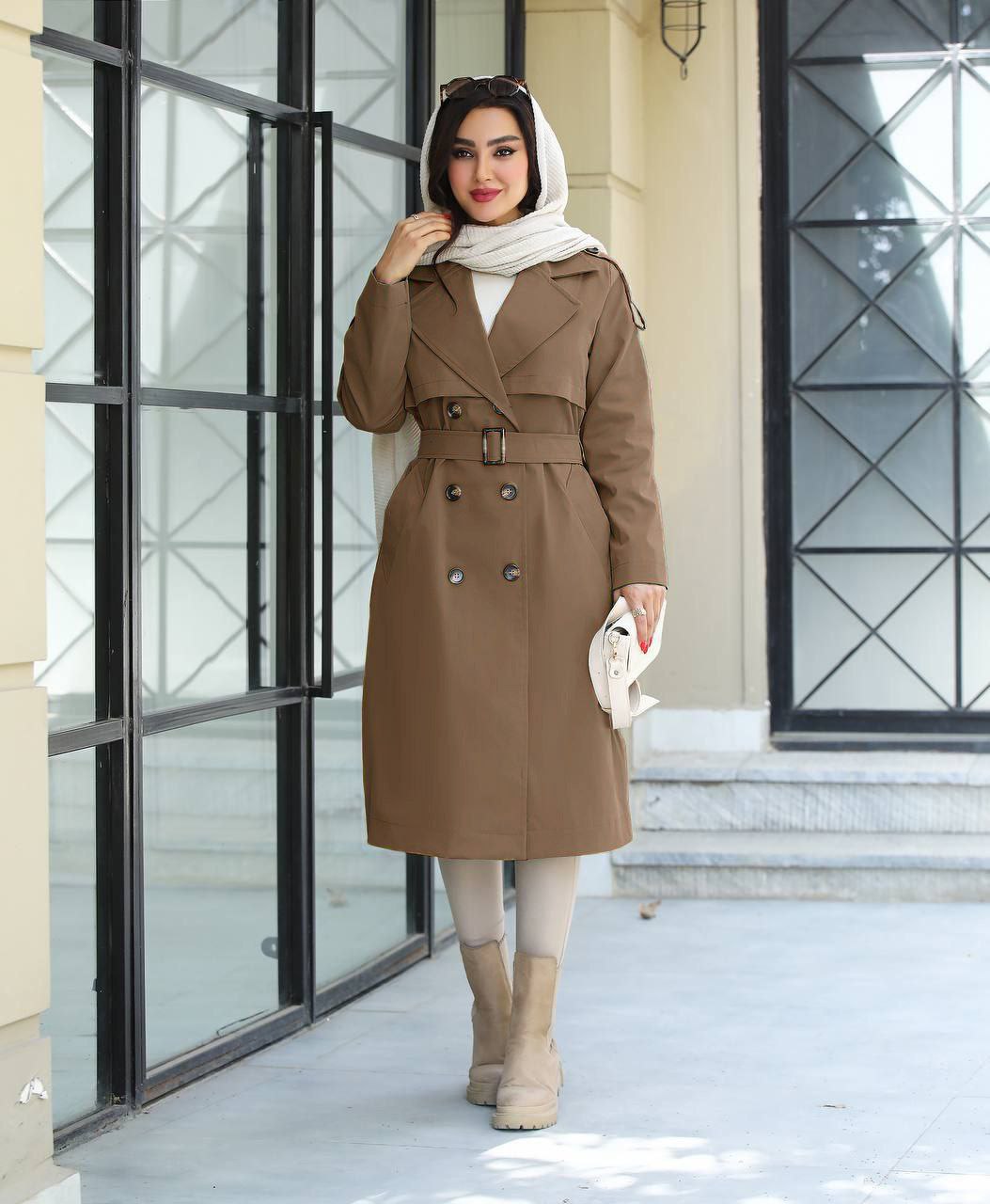 بارونی زنانه سانتانا مدل صبا کد 119965