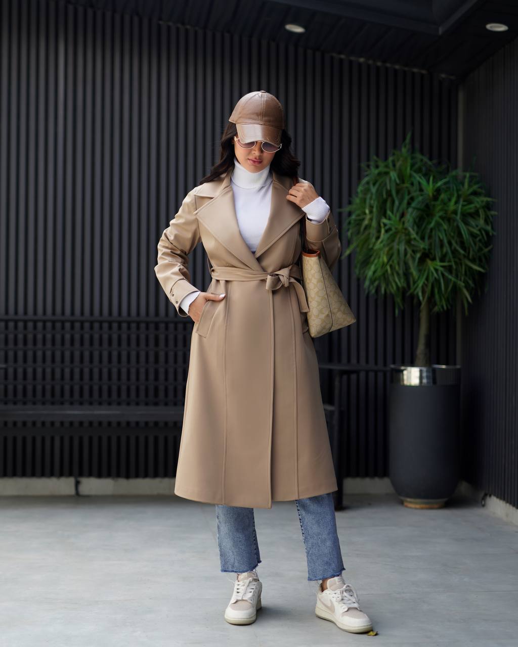 بارانی زنانه پرادا مدل فرناز کد 1259