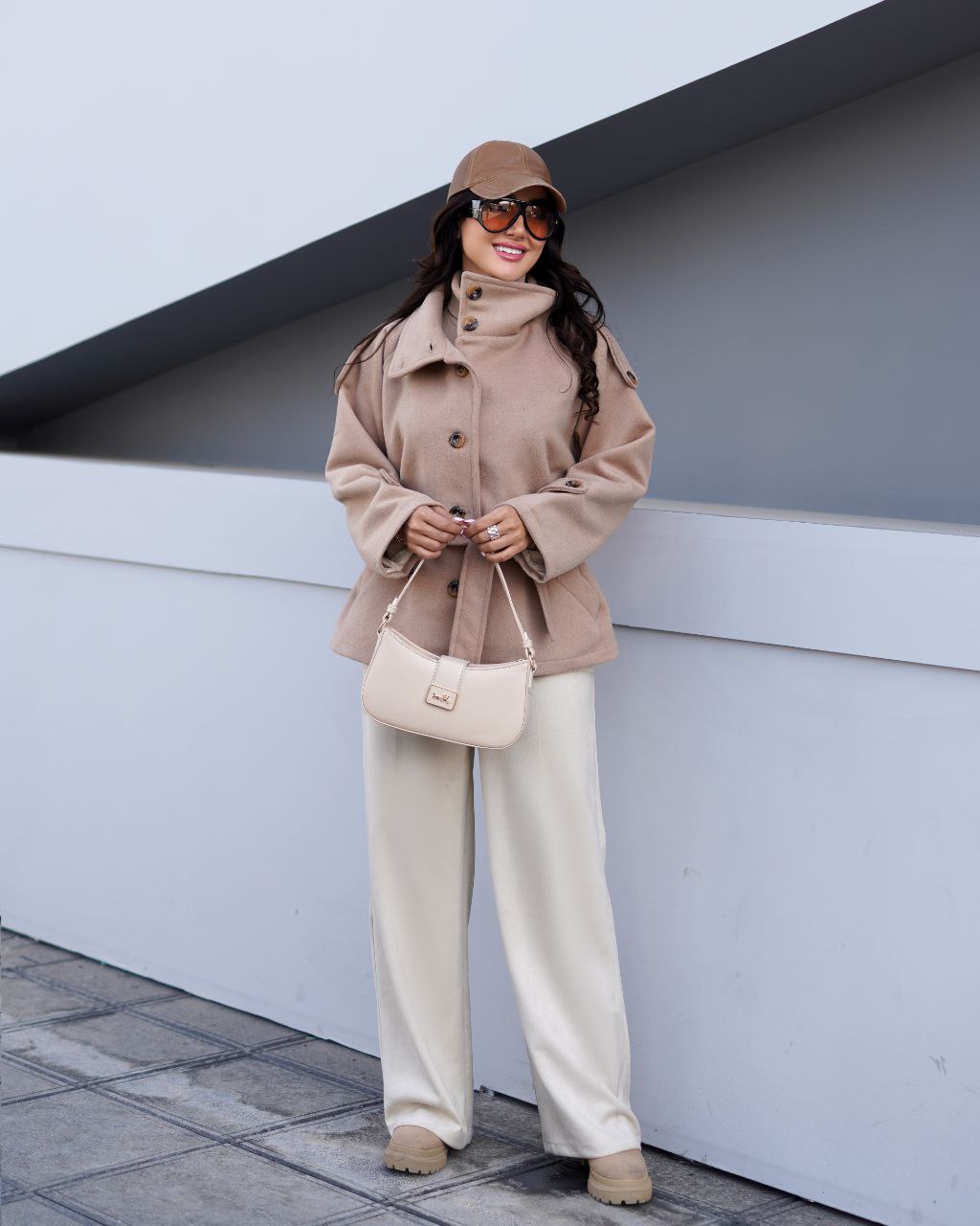 پالتو زنانه فوتر مدل هیام کد 1040