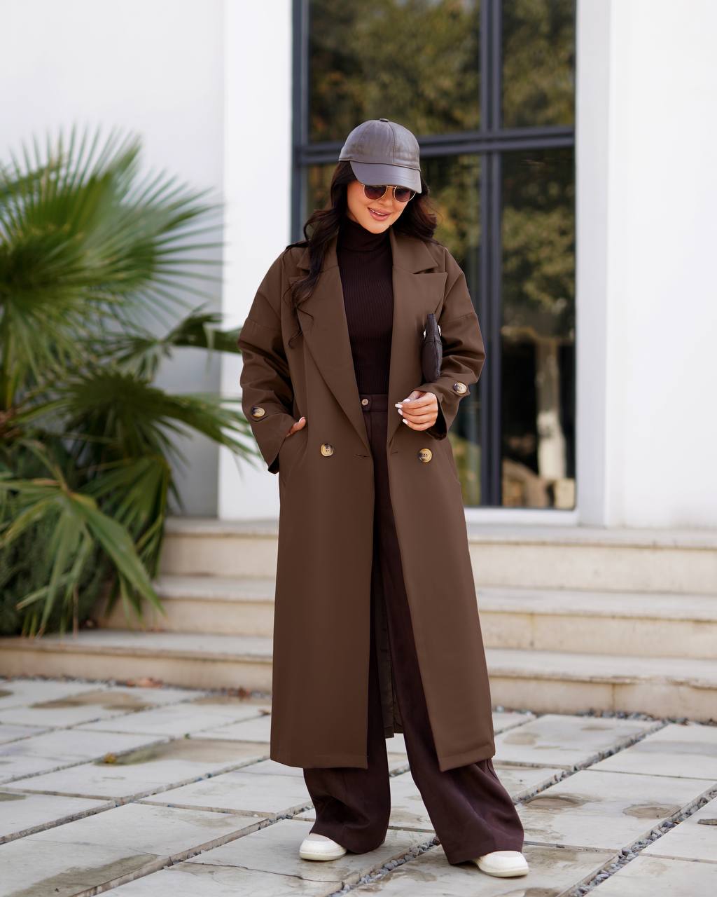 بارانی زنانه پرادا مدل ترانه کد 6035