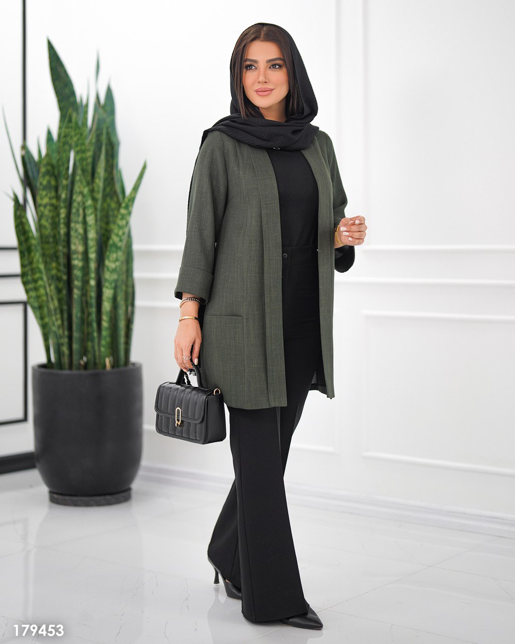 مانتو زنان شانتون مدل هنگامه کد 1794