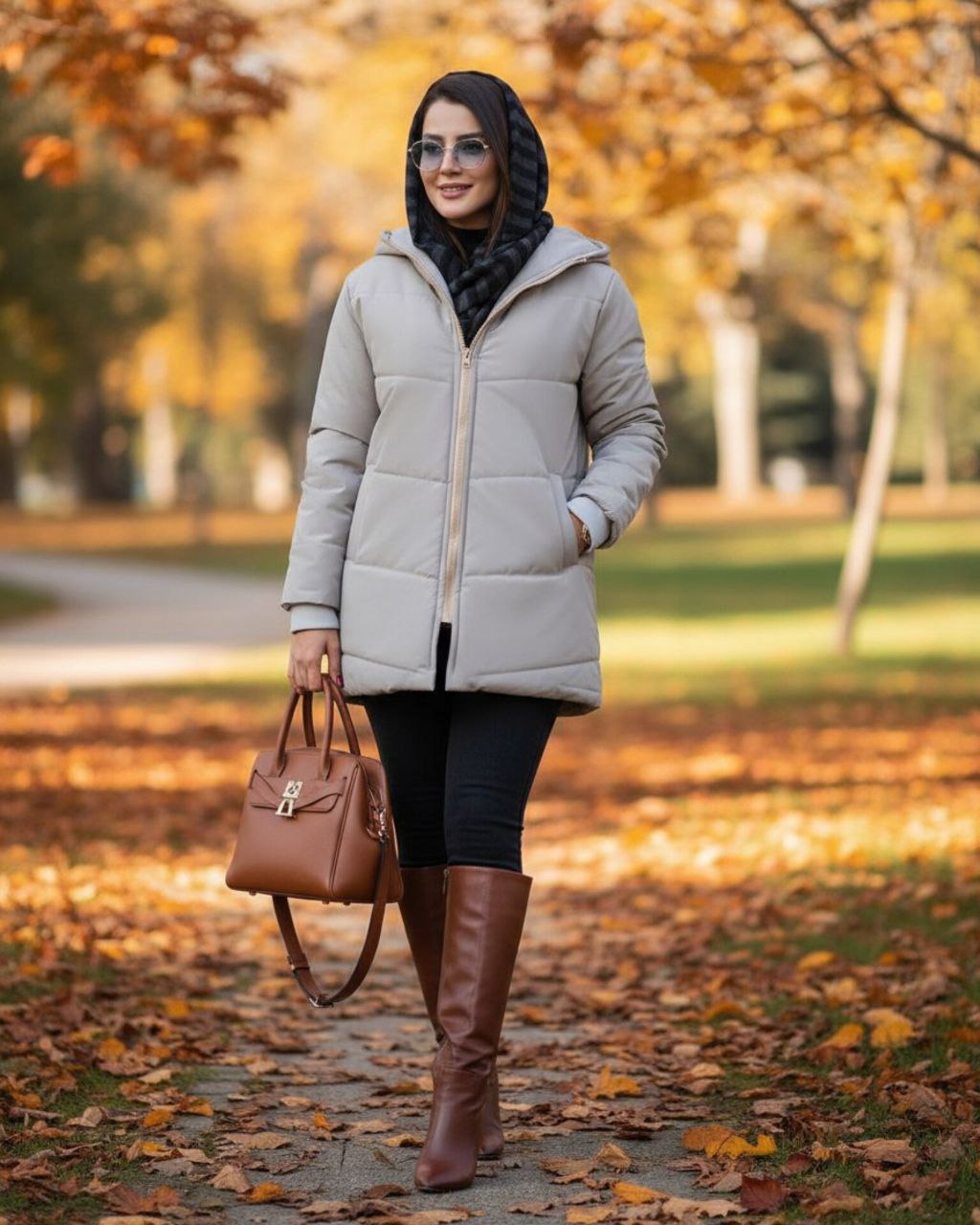 کاپشن زنانه کتان مدل نلین کد 2404