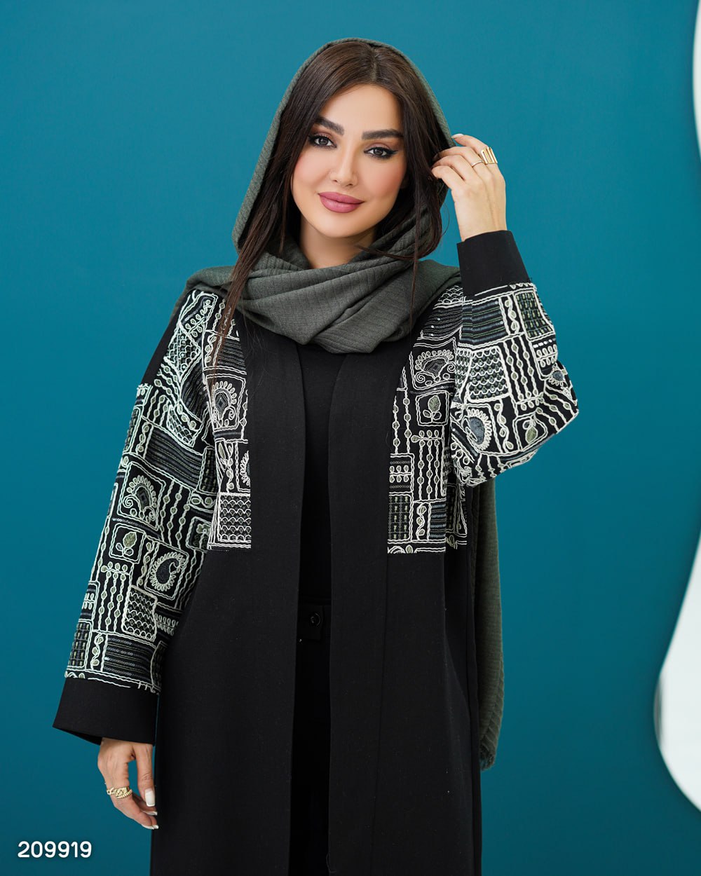 مانتو زنانه لینن مدل توشار کد 2099