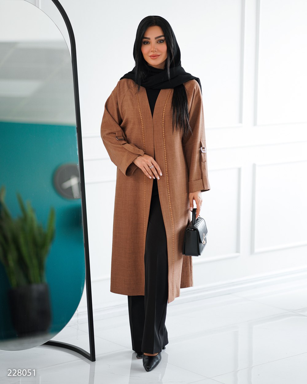 مانتو زنانه شانتون مدل شیدان کد 2280