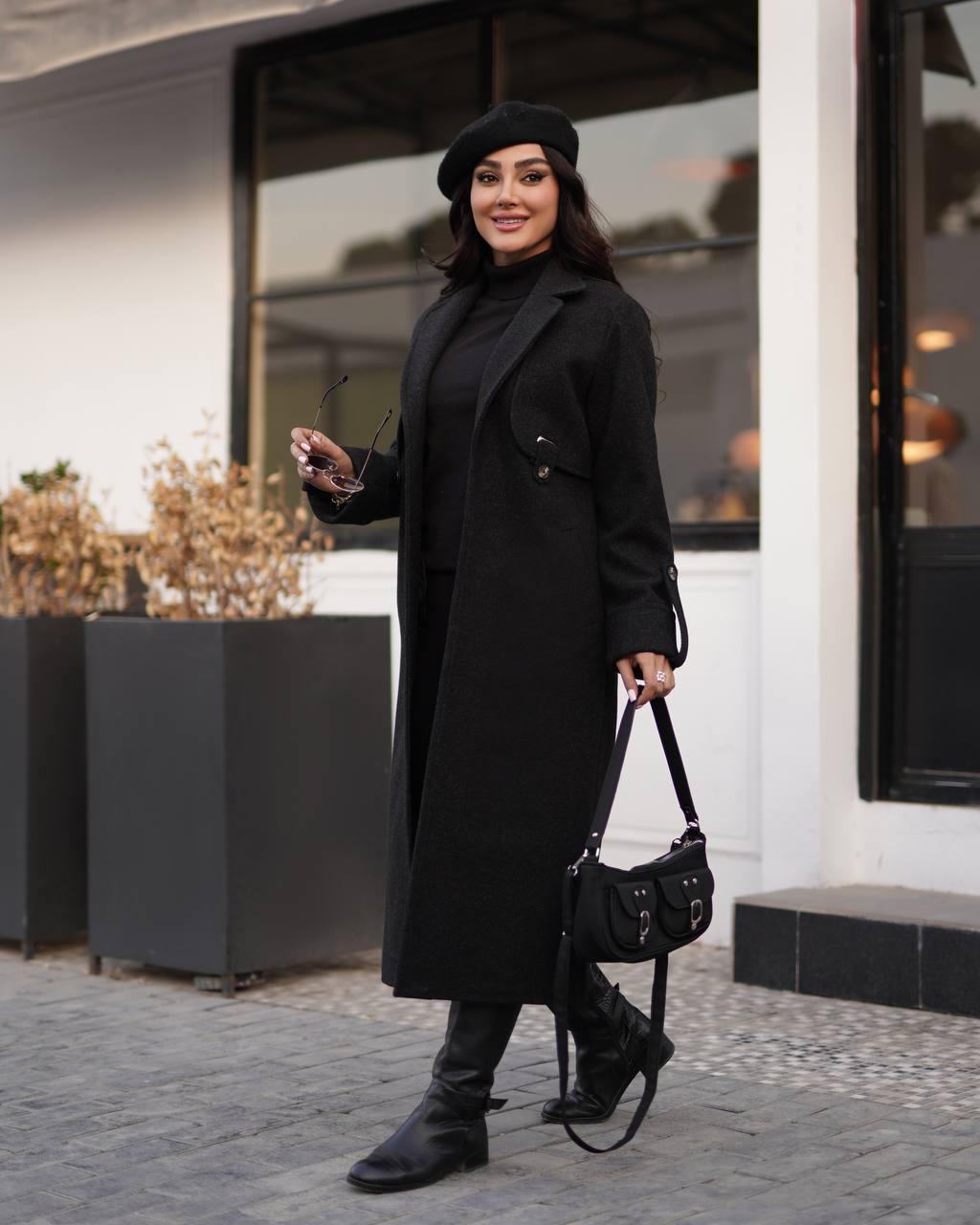 پالتو زنانه فوتر مدل پاییز کد 1368