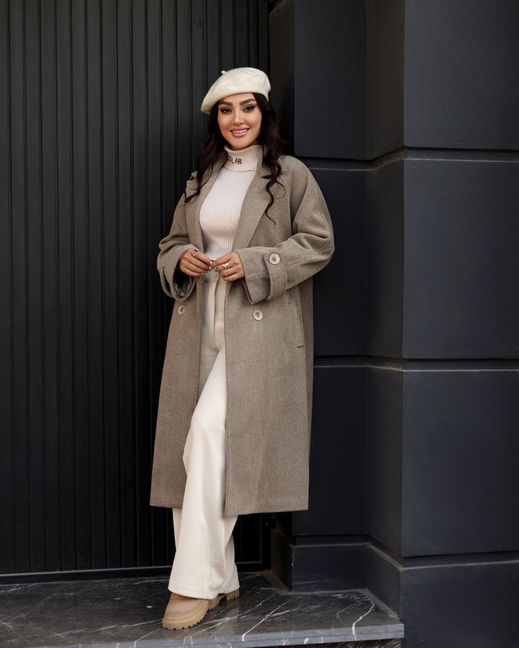 پالتو فوتر زنانه مدل آوات کد 143