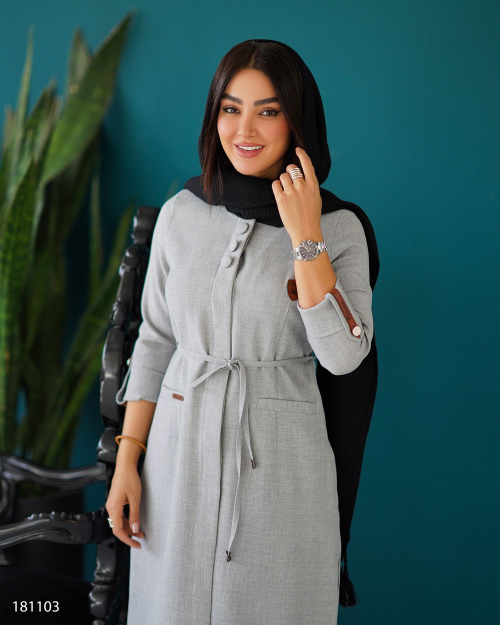 مانتو زنانه شانتون مدل راشل کد 1811