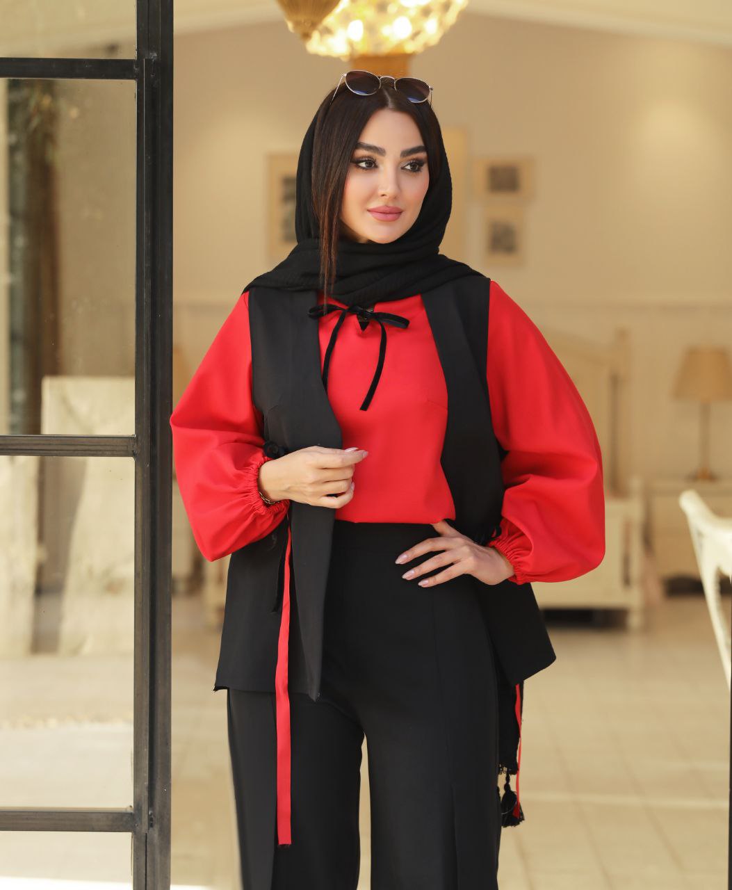 سه تیکه (یلدایی) زنانه مازراتی نیلوفر کد 145