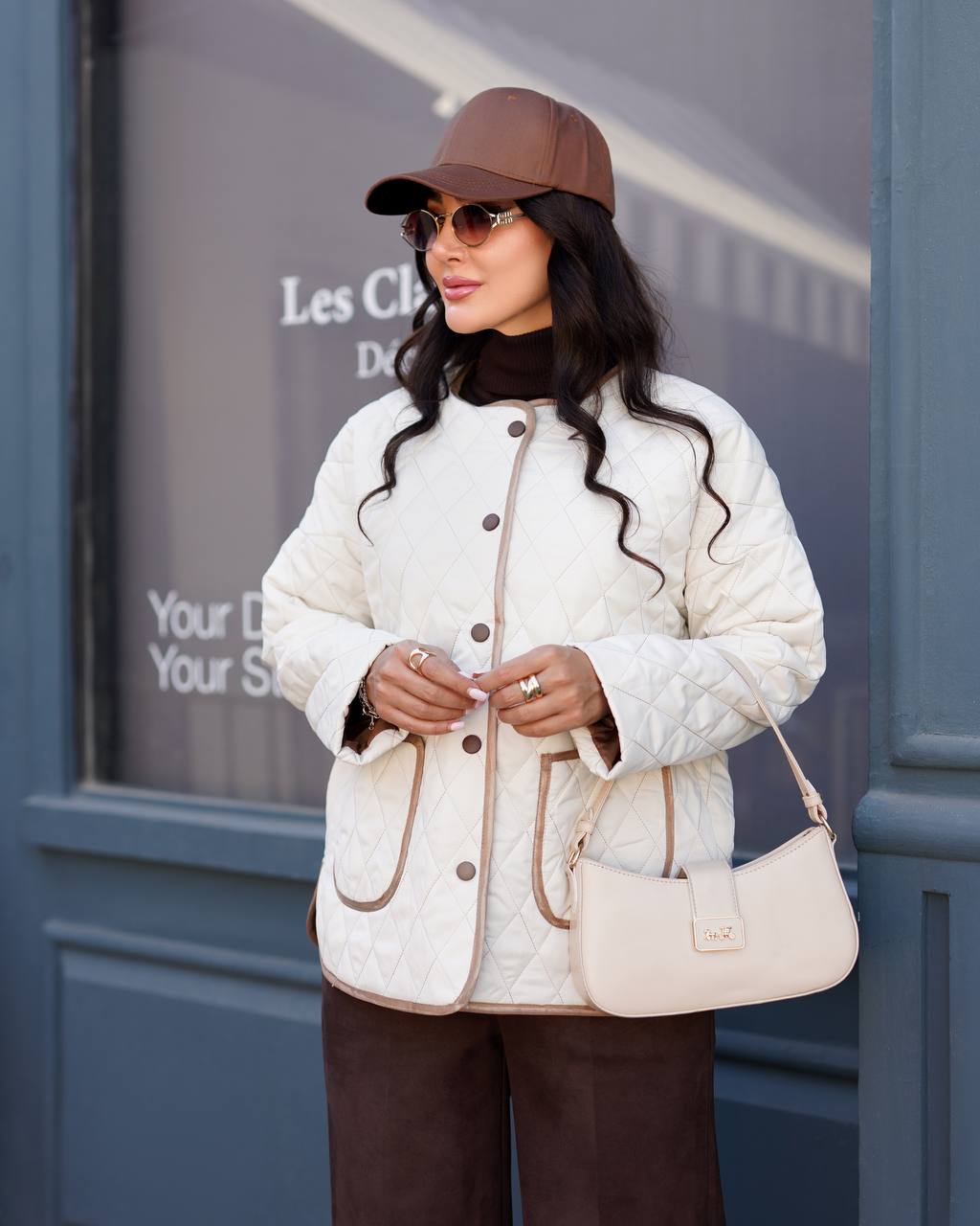 کاپشن زنانه مدل مدونا کد 33031