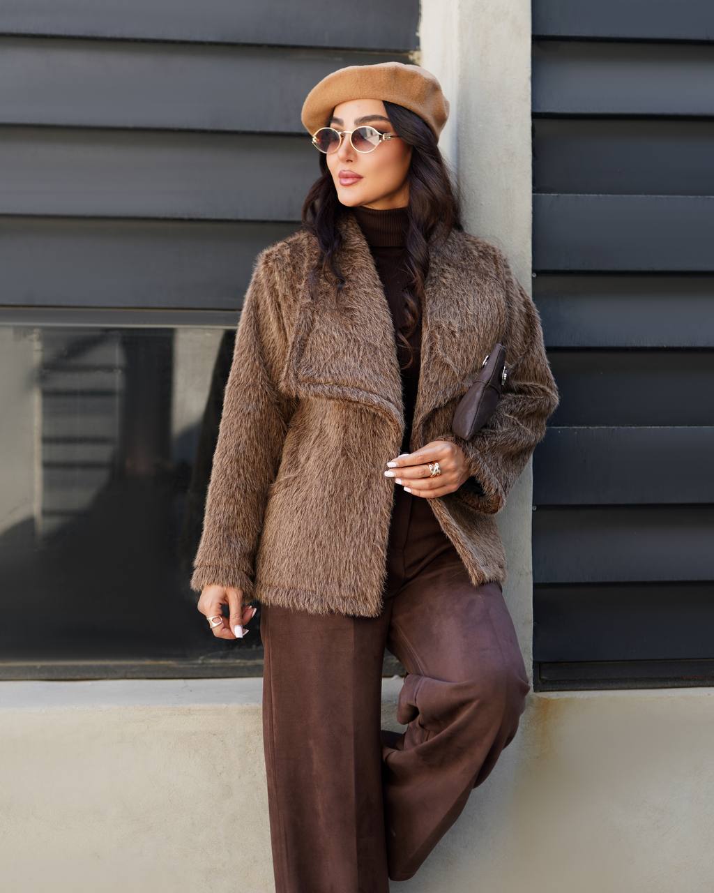 کت زنانه پوست سموری کد 6039