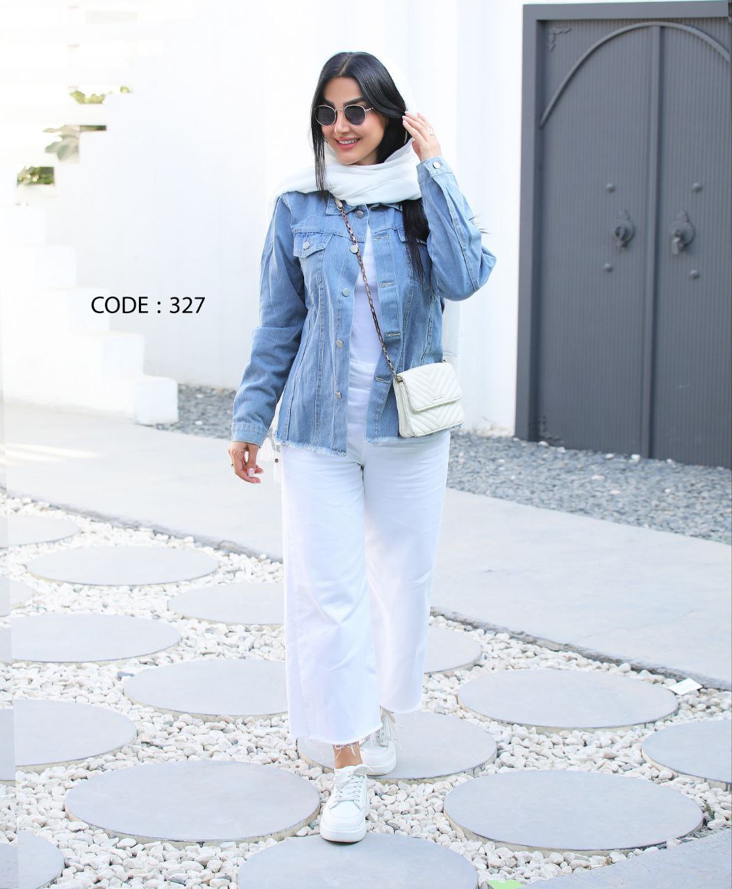 کت زنانه جین وارداتی کد 327