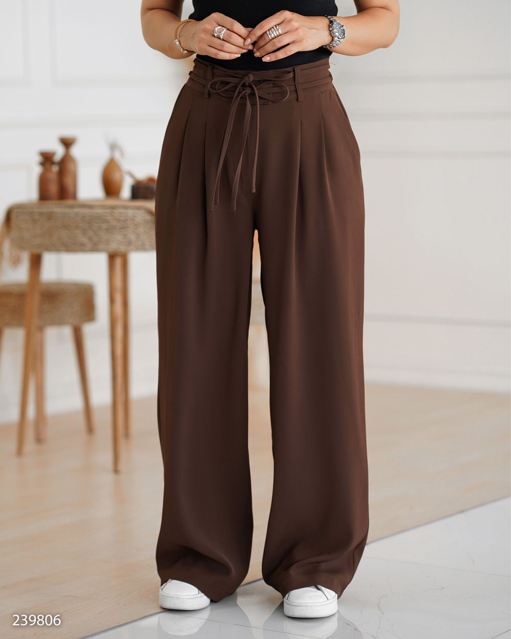 شلوار بگ زنانه مدل آرکیا کد 2398