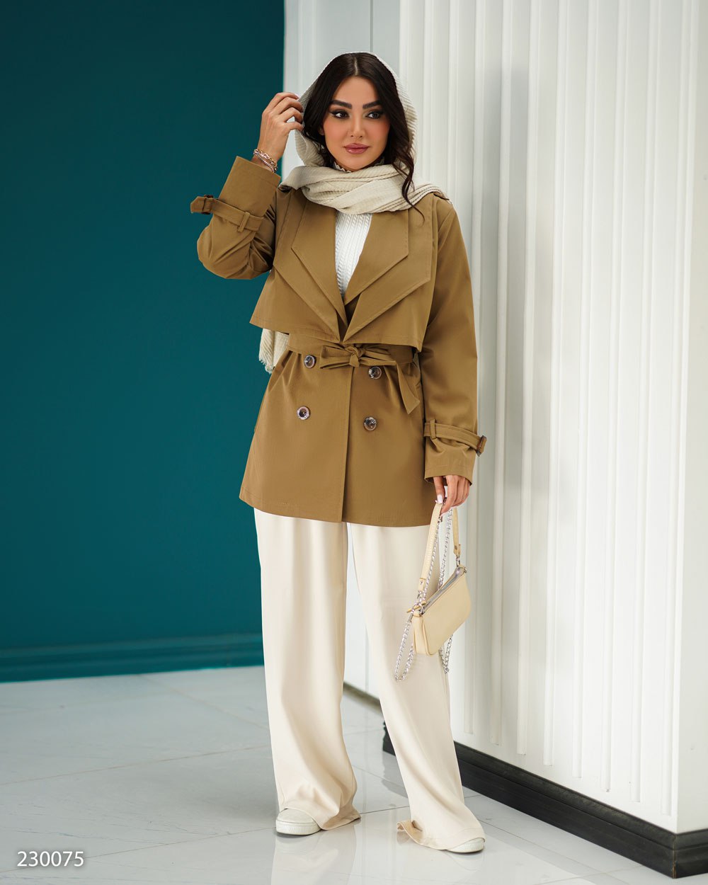 بارانی زنانه مدل زرشام کد 2300