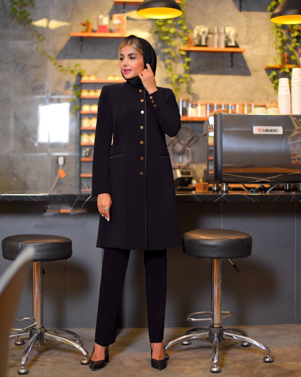 مانتو شلوار اداری زنانه مدل اریکا کد 158