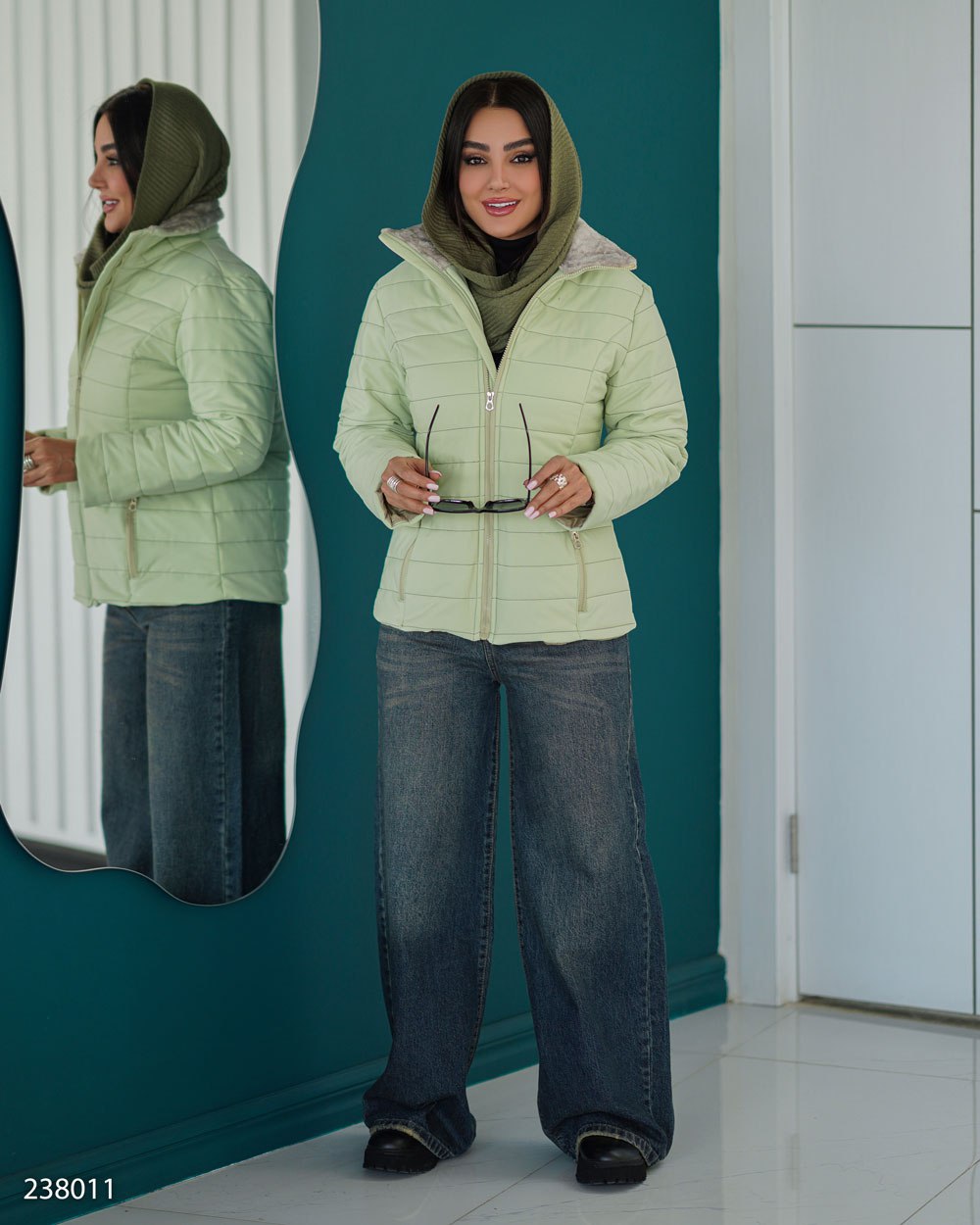 کاپشن زنانه مدل آرمیس کد 2380