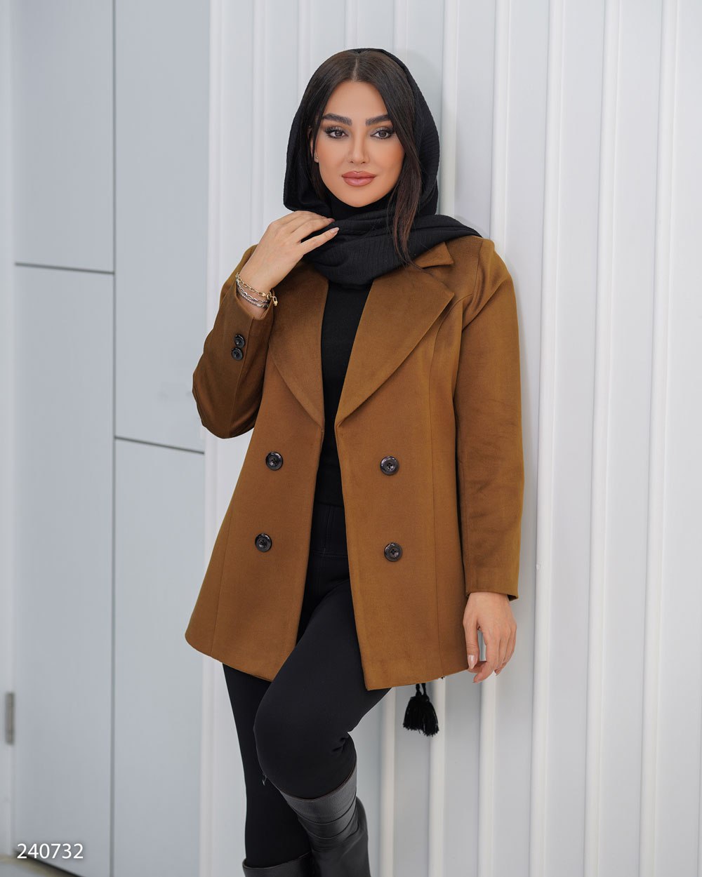 پالتو زنانه مدل کایان کد 2407