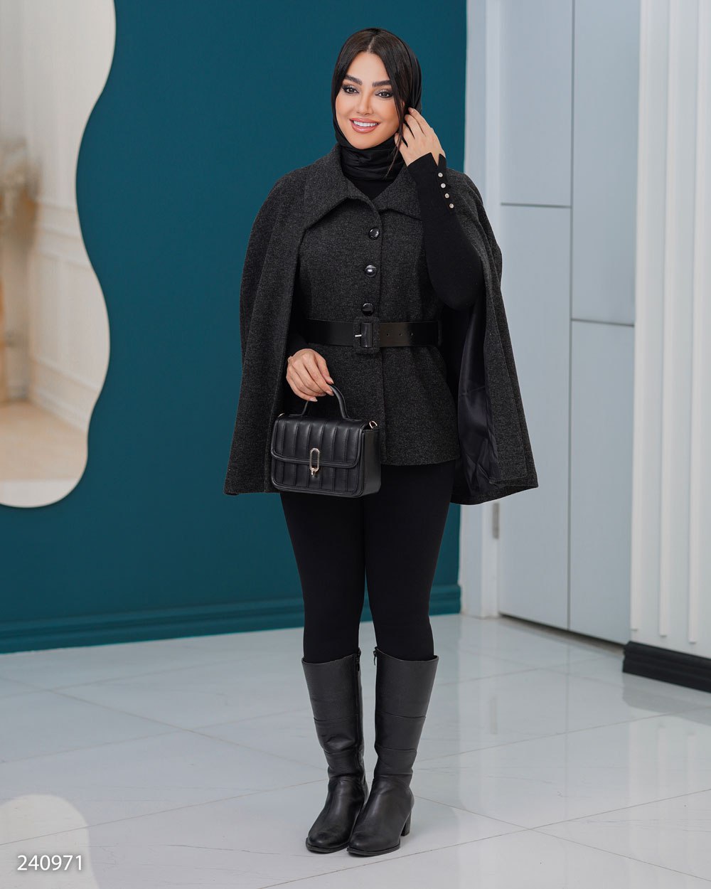 پالتو زنانه مدل فوژان کد 2409