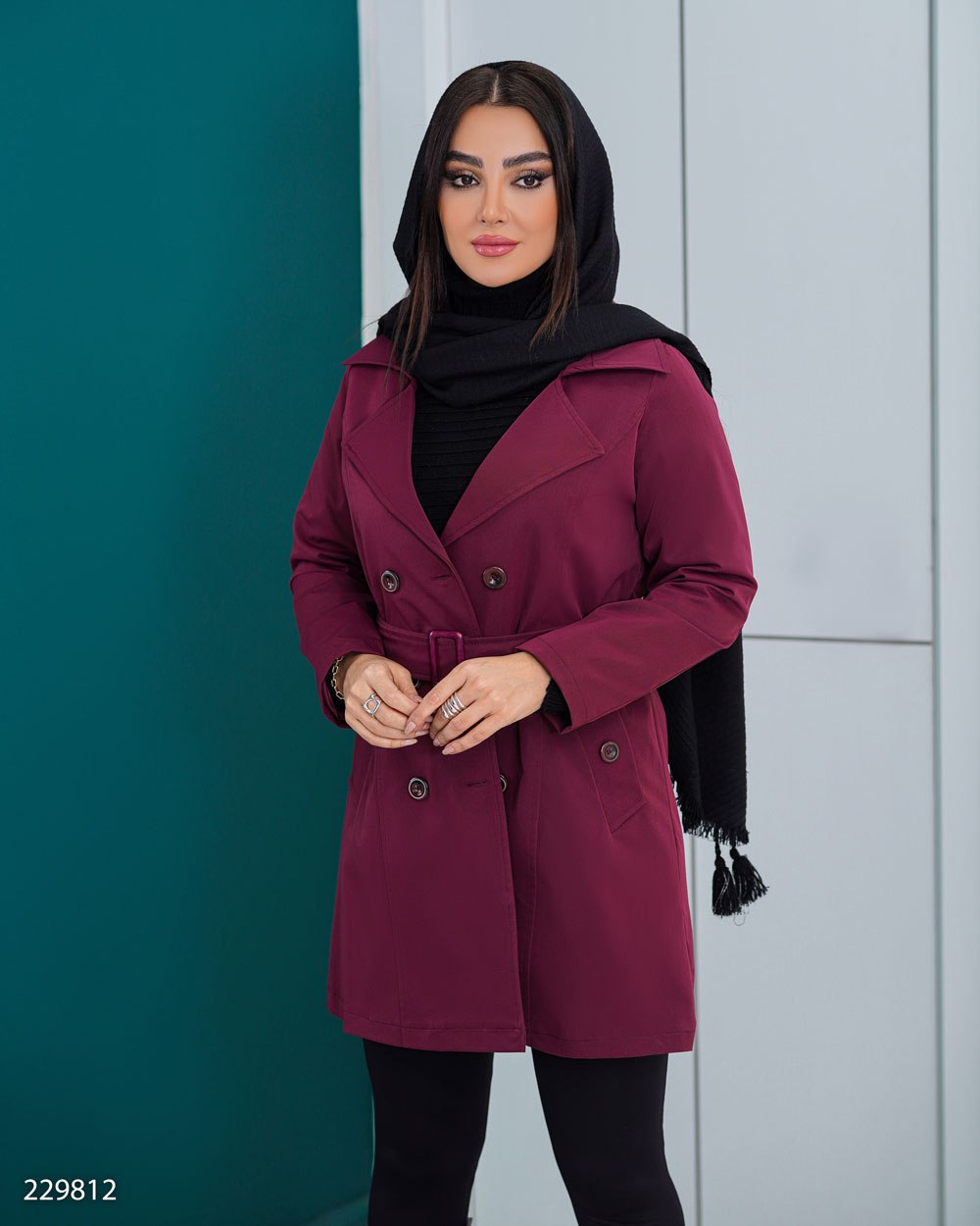 بارانی زنانه مدل جیانا کد 2298