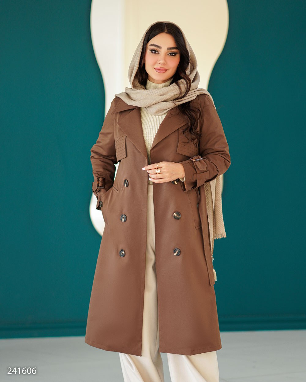 بارانی زنانه مدل رامسین کد 2416