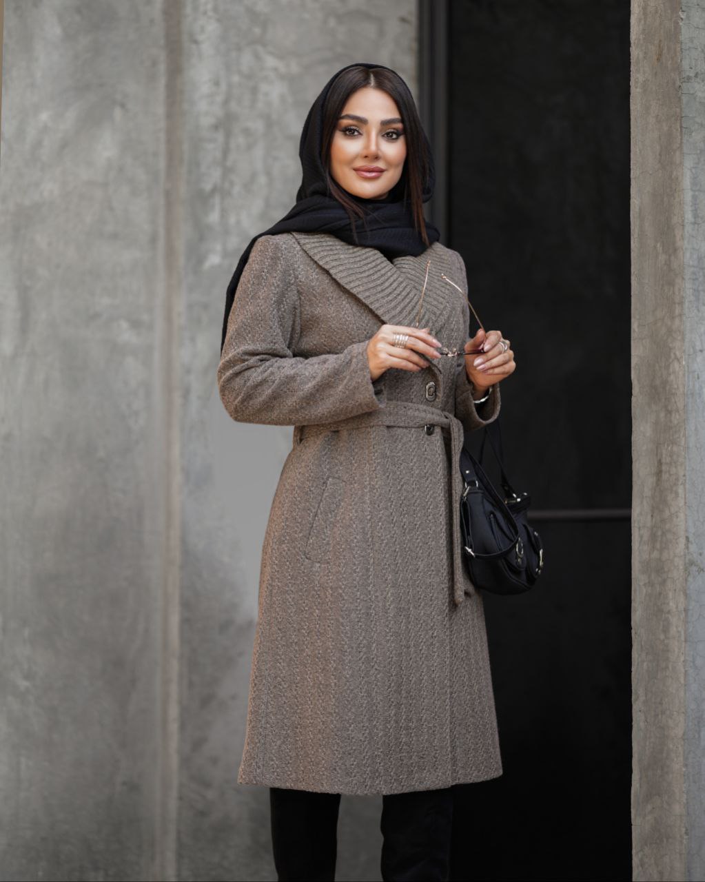 مانتو بافت زنانه مدل پرنسا کد 1308