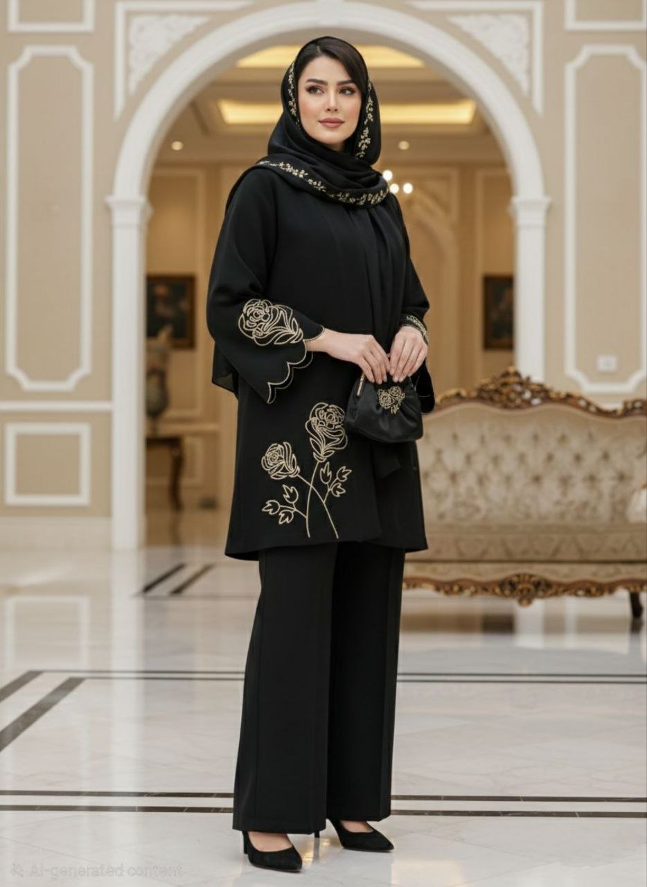 مانتو زنانه مدل ویان کد 1117