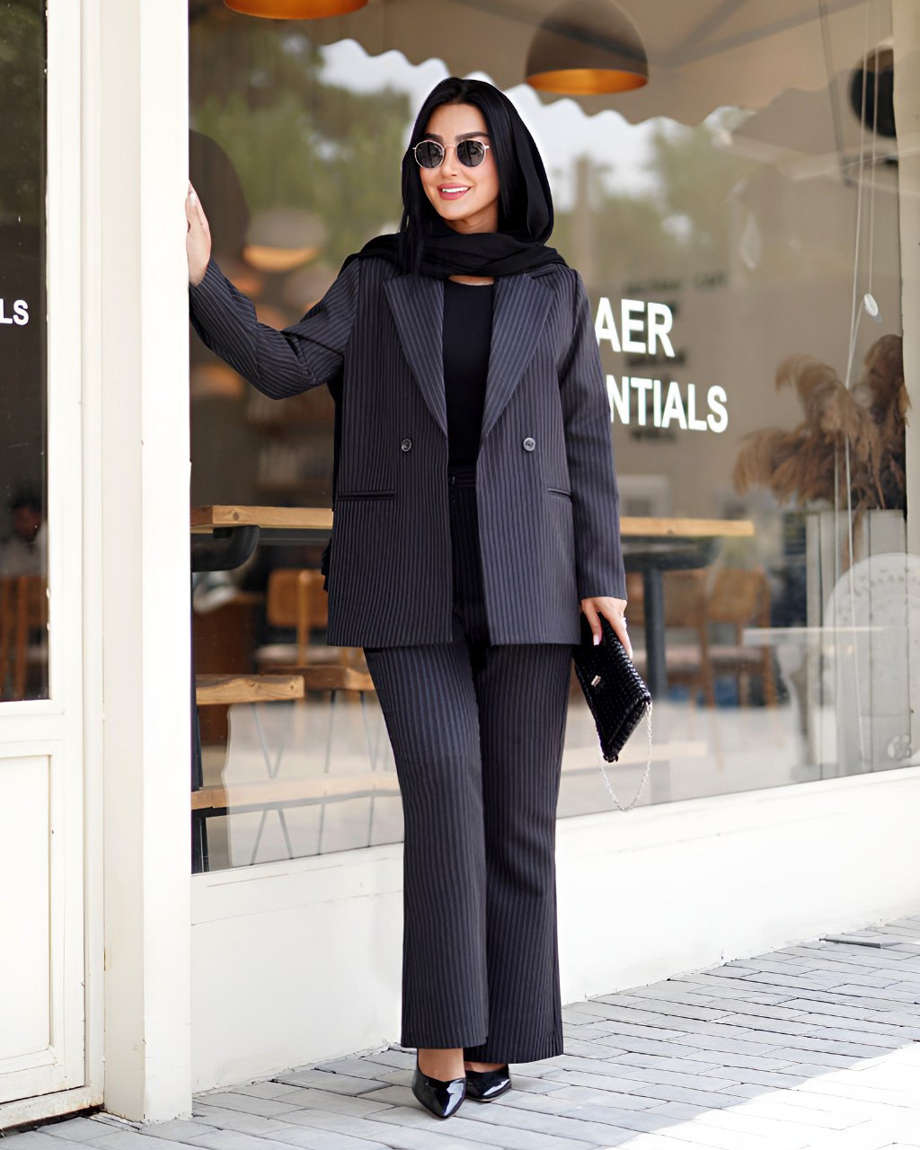 کت شلوار زنانه مدل ساناز کد 411