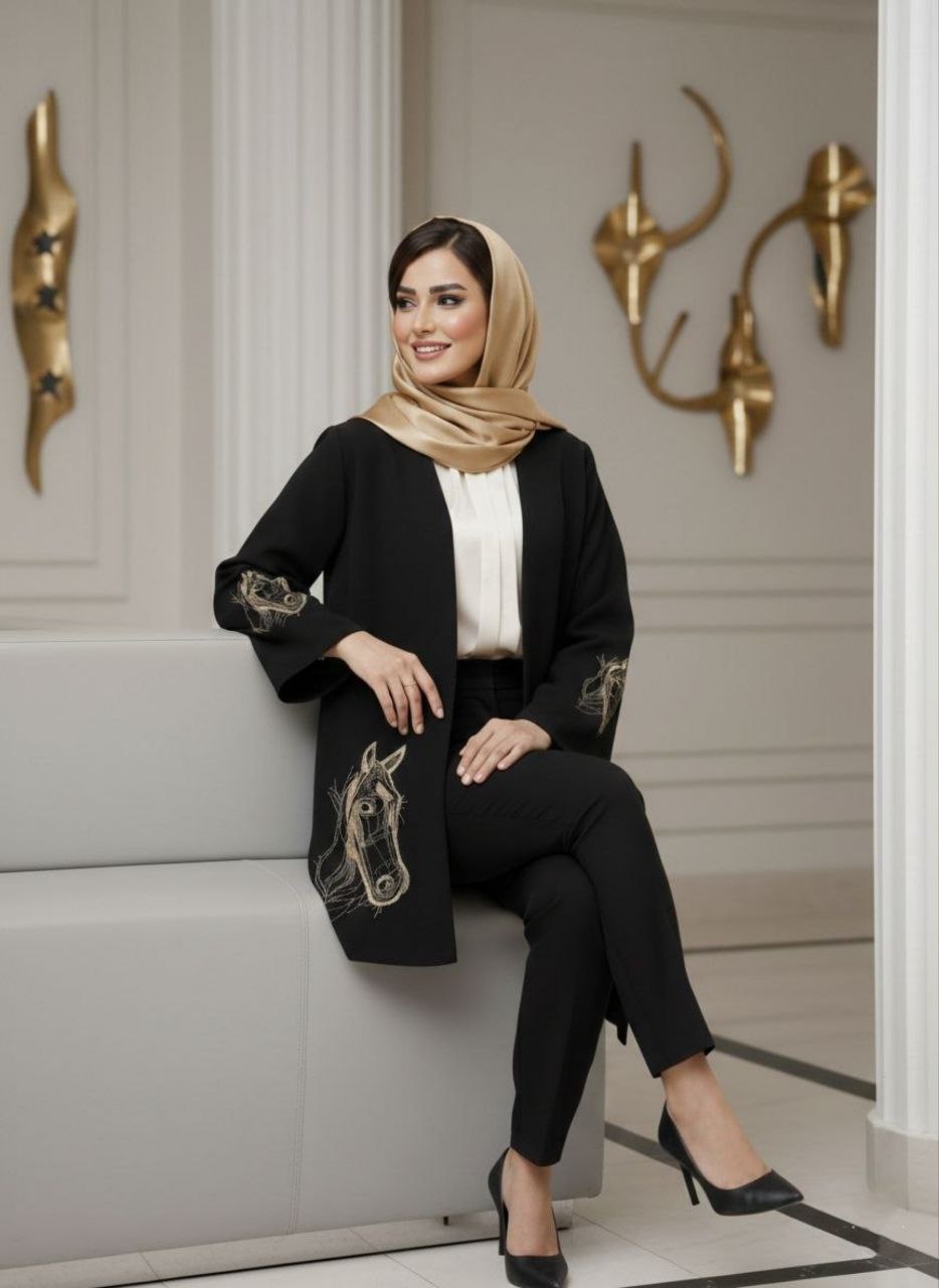 مانتو زنانه مدل ایلیا کد 1001