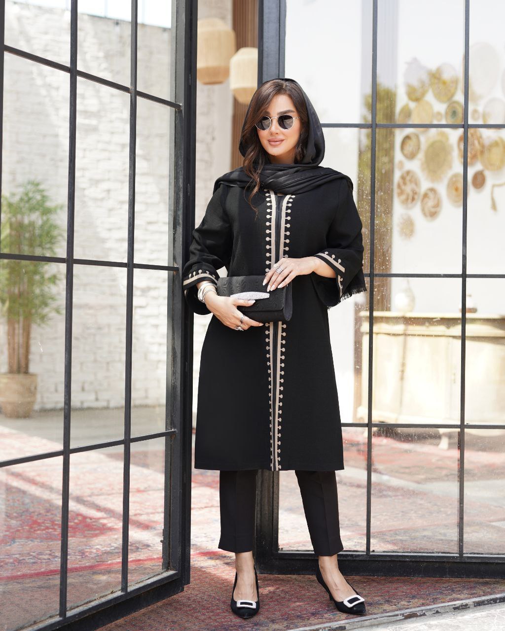 مانتو زنانه مدل پروانه کد 3168