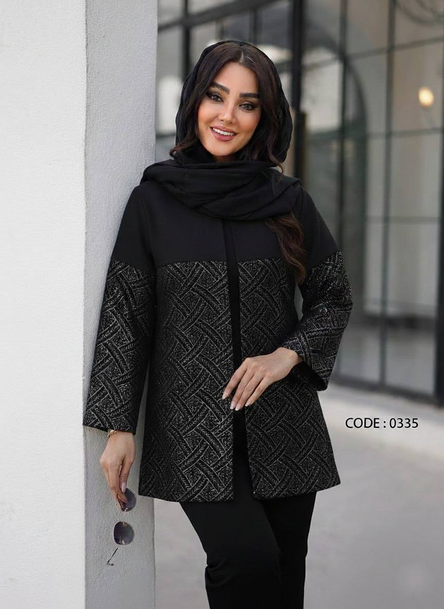 مانتو کتی زنانه مجلل کد 0335