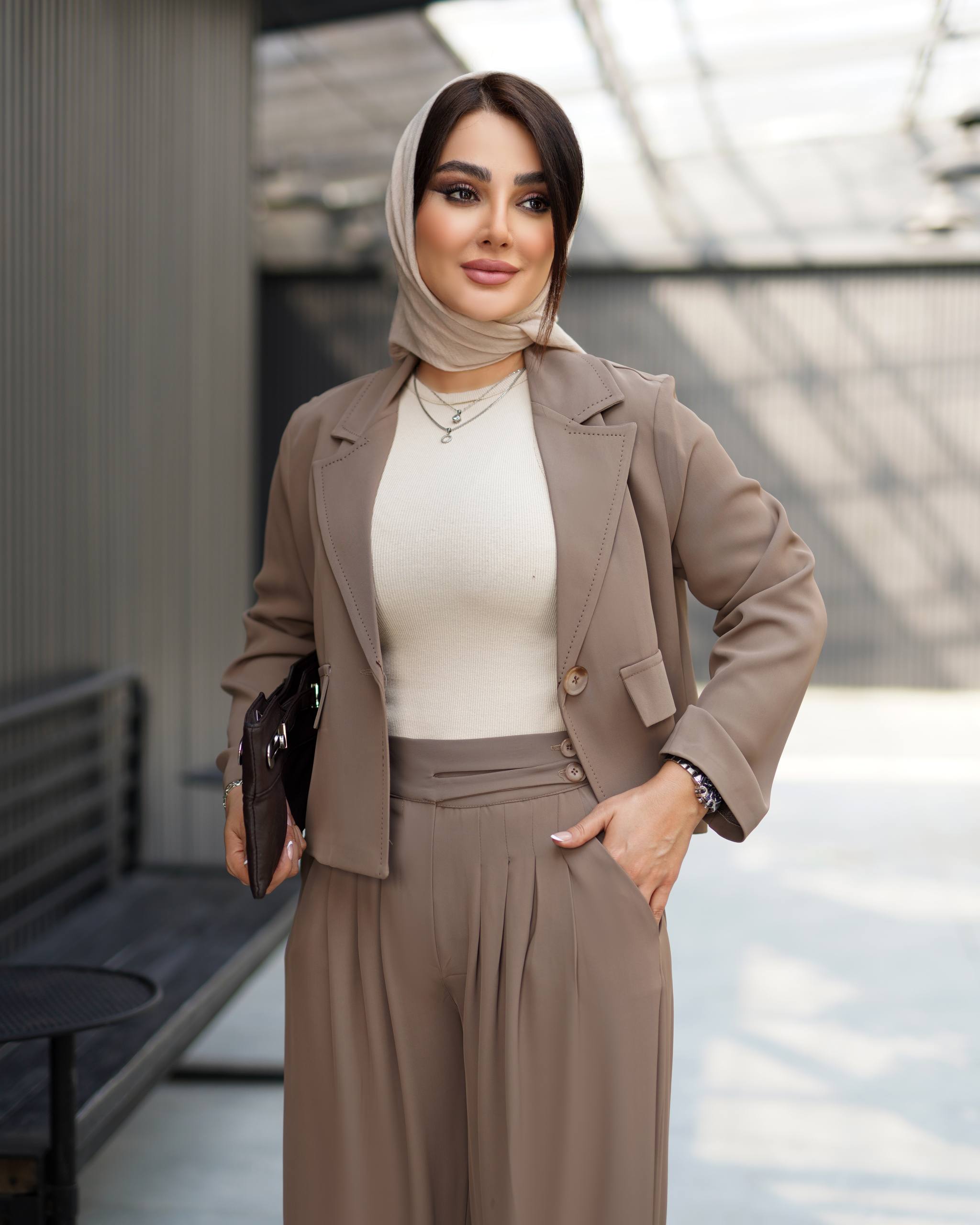 کت شلوار زنانه مدل مرگان کد 1433
