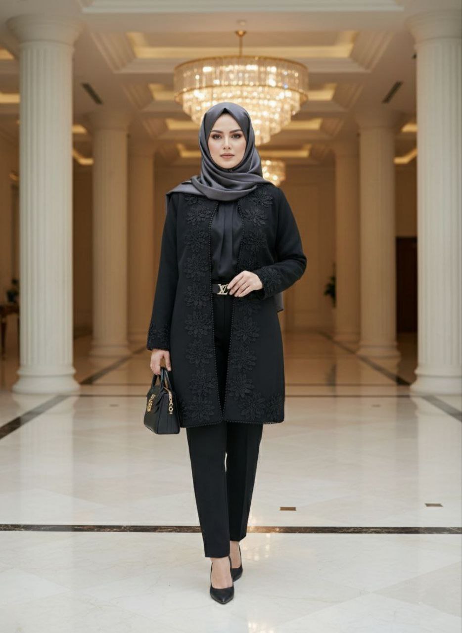 مانتو مجلسی زنانه مدل مهسا 2 کد 1508