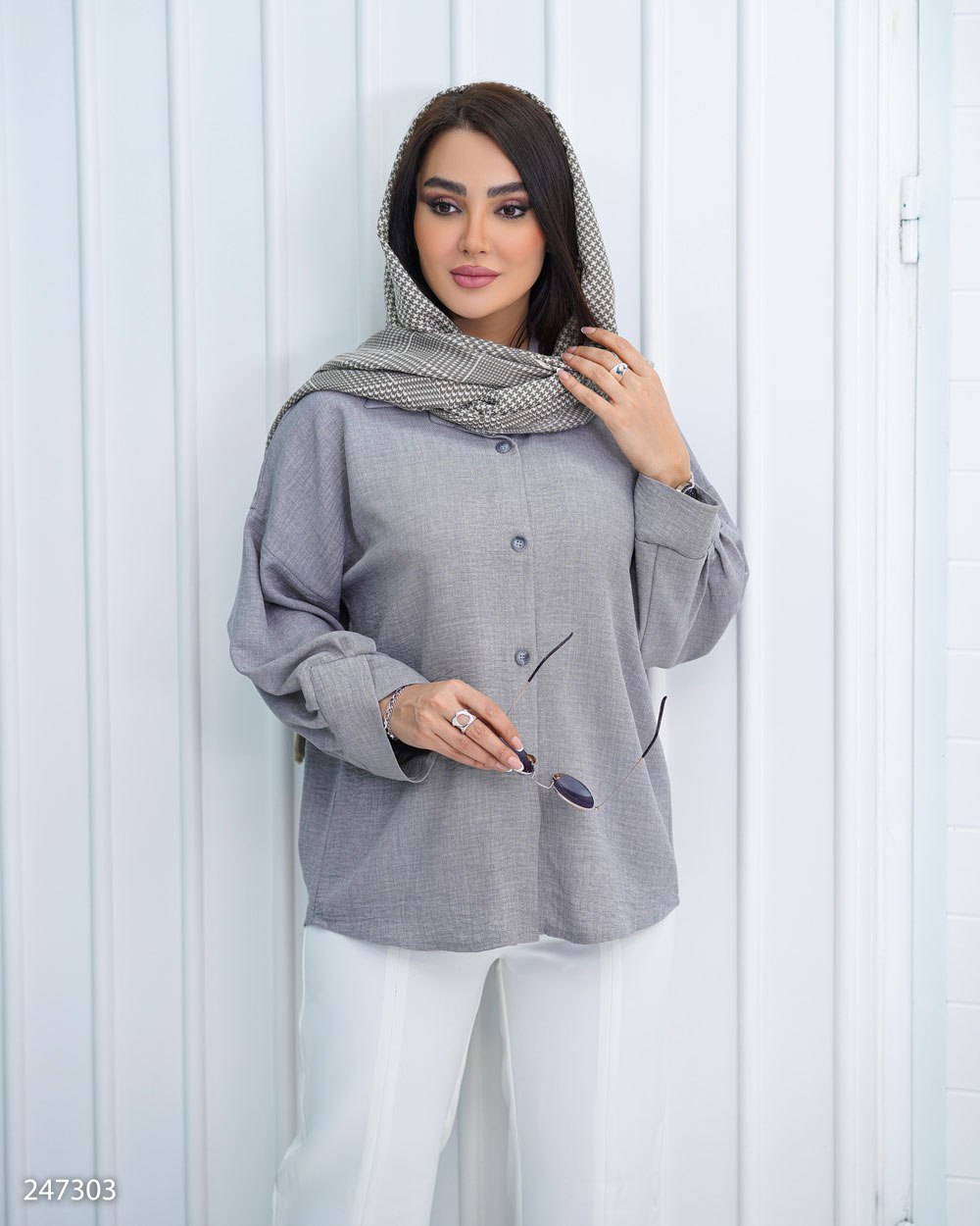 شومیز زنانه مدل رابین کد 2473