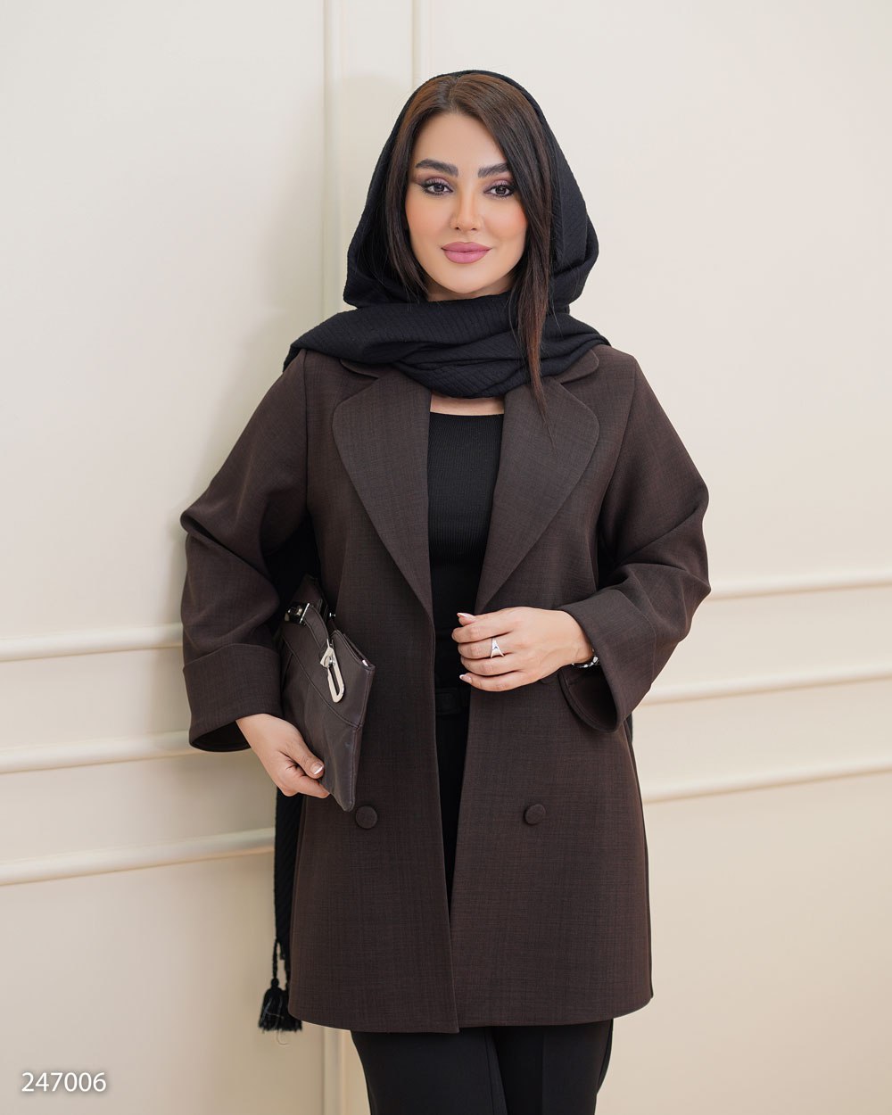 مانتو زنانه مدل هیدیکا کد 2470