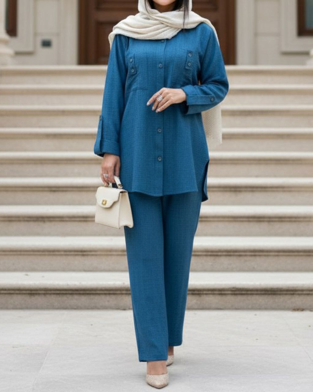 شومیز شلوار زنانه مدل تارا کد 2409