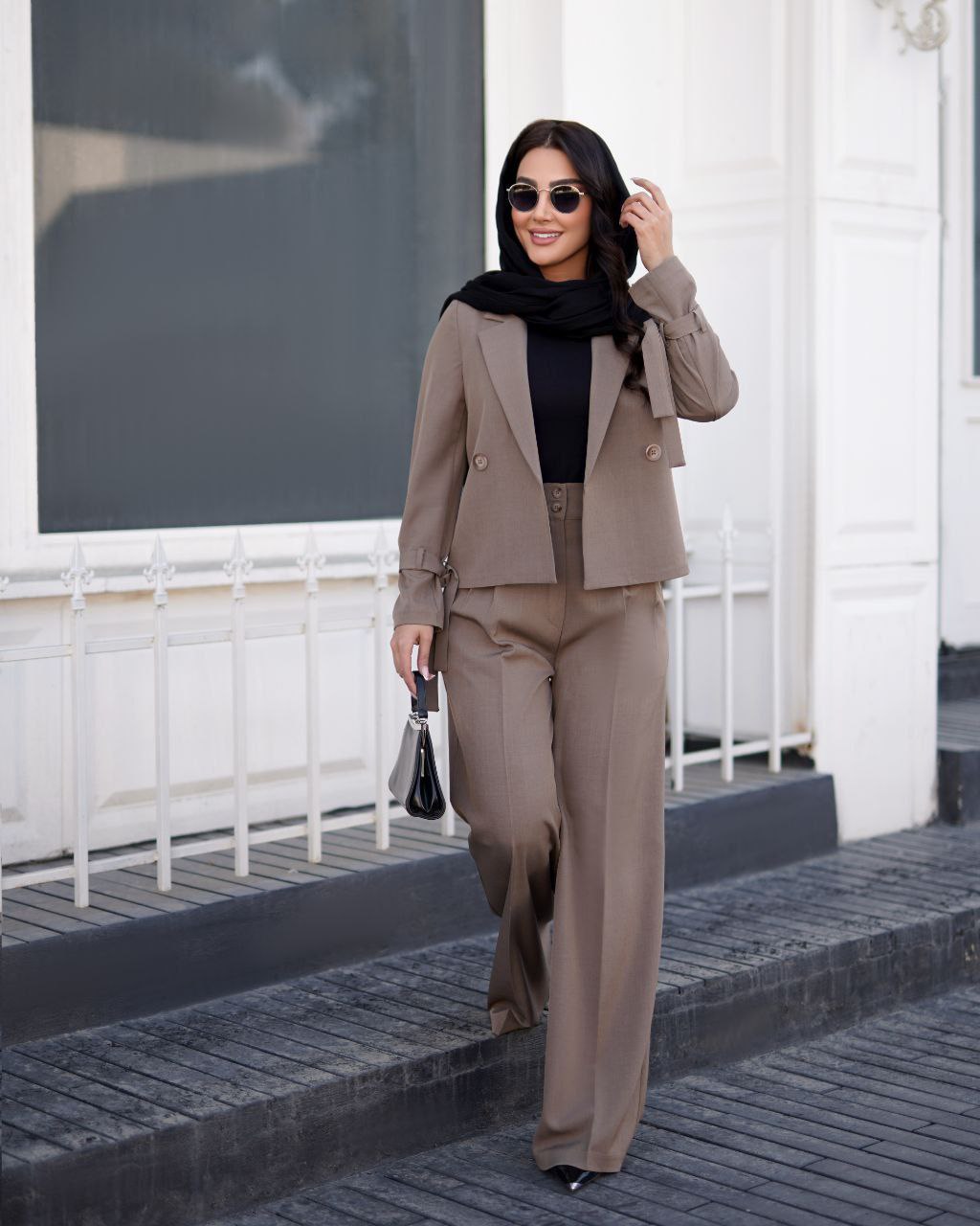 کراپ شلوار زنانه مدل آرینا کد 3176