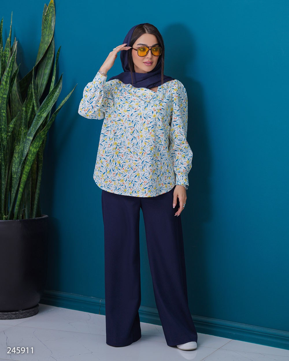 شومیز زنانه مدل نیکداد کد 2459