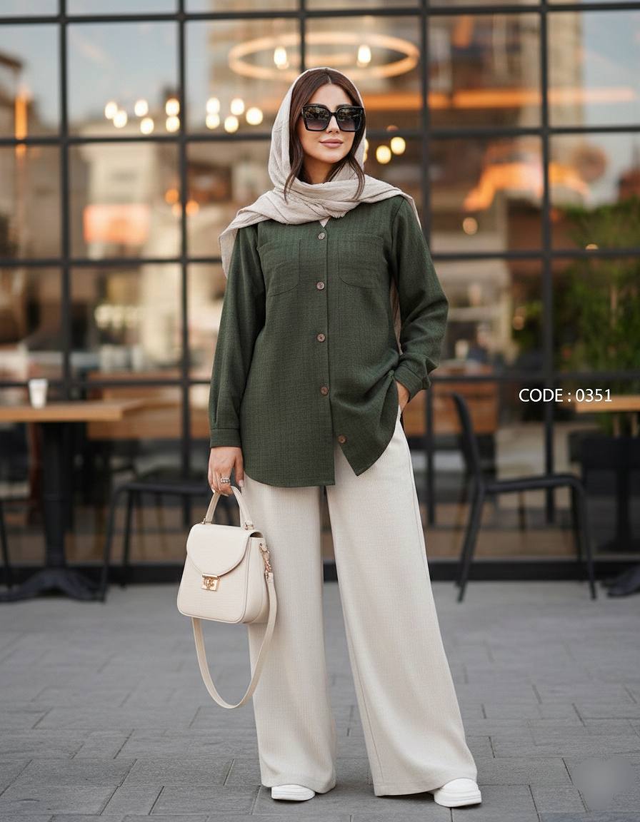 شومیز زنانه مزونی کد 0351