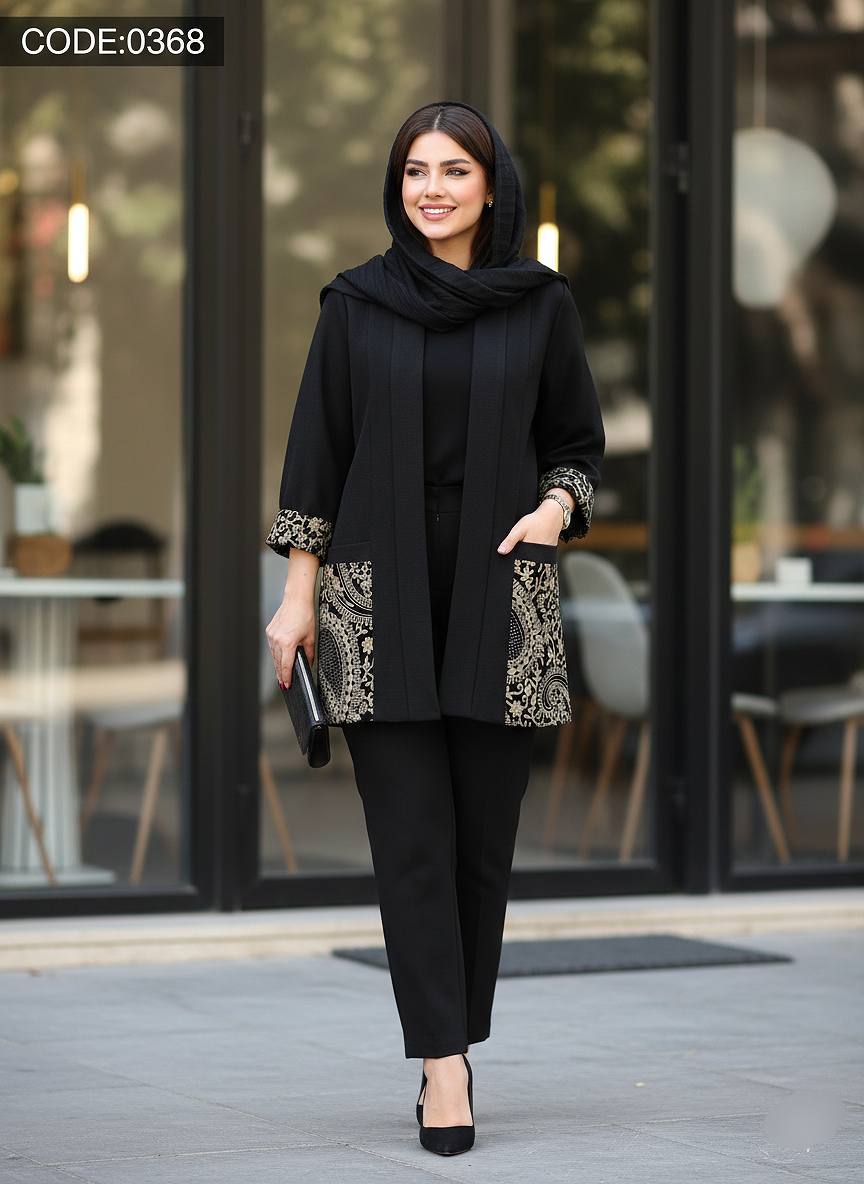 مانتو کتی زنانه شانتون کد 0368