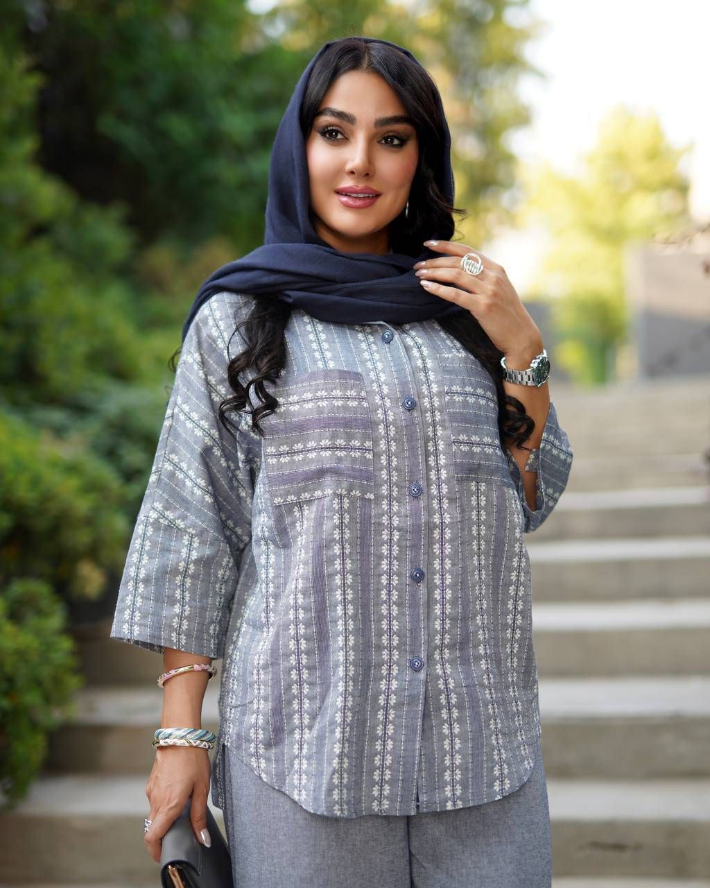 شومیز شلوار زنانه مدل ستاره کد 1449