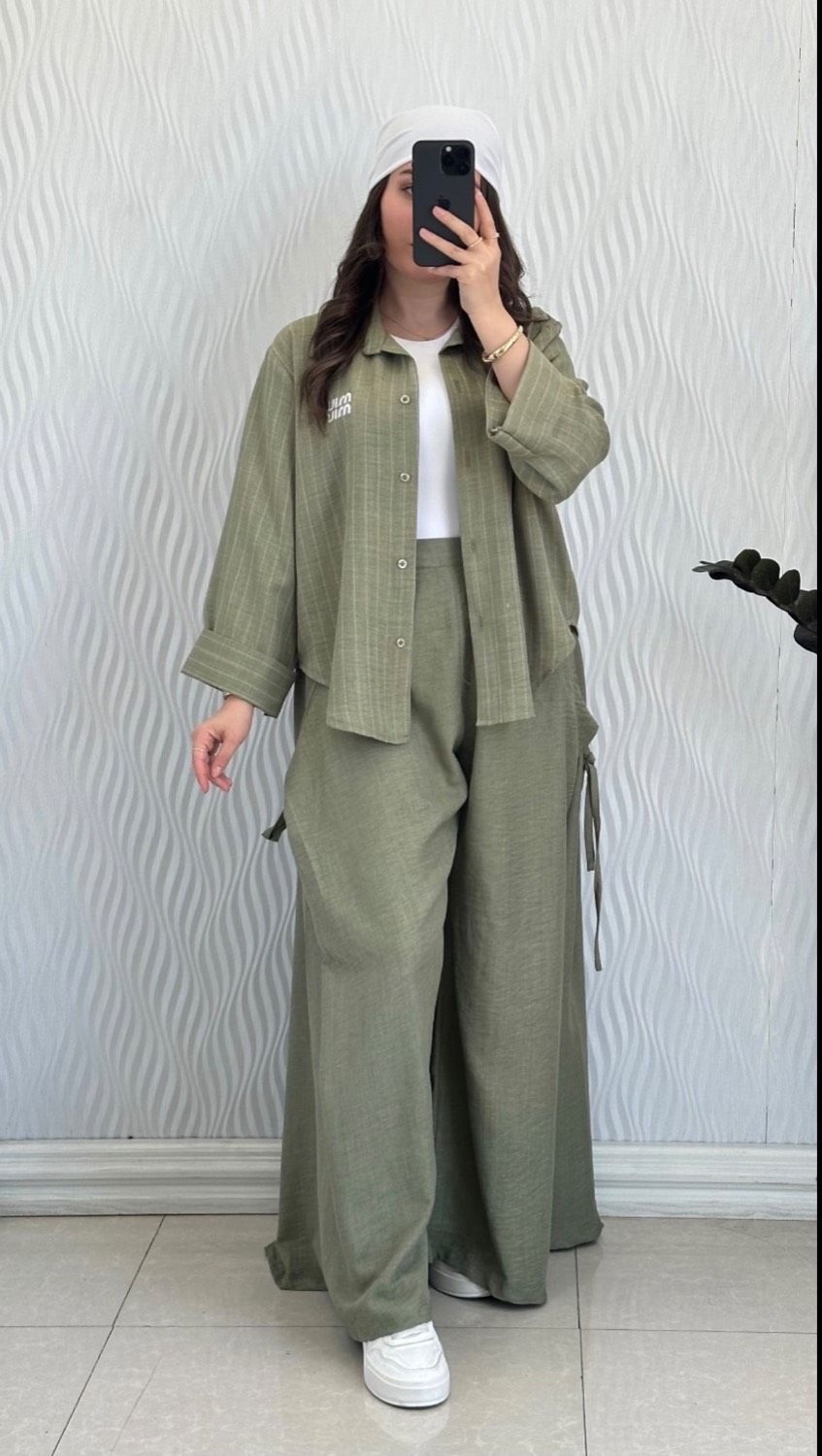 ست شومیز شلوار زنانه کد 3194