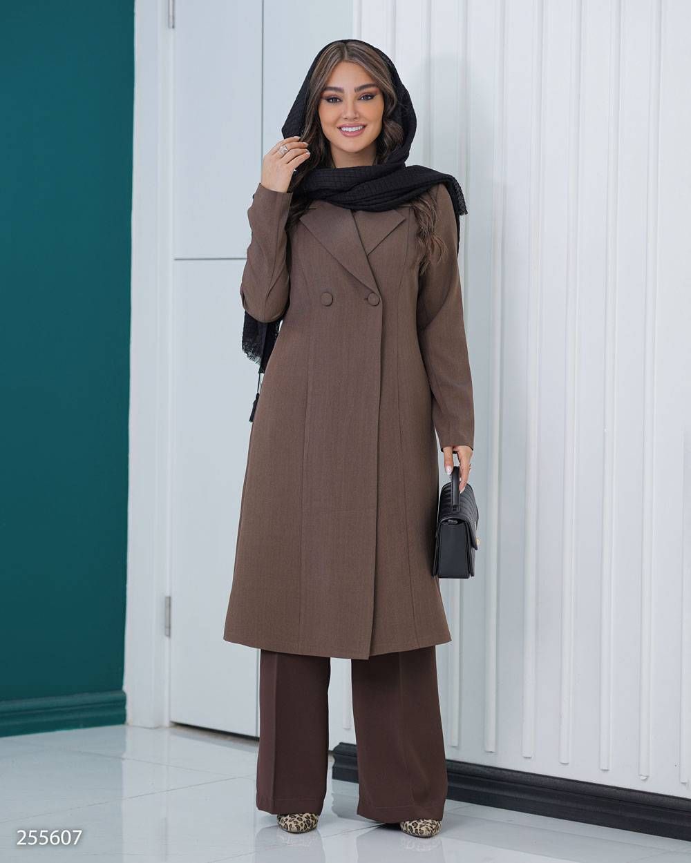 مانتو بلند زنانه مدل رویا کد 2556