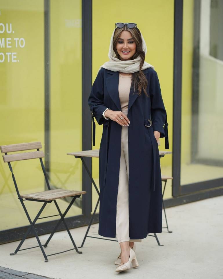مانتو بلند زنانه مدل رستگار کد 3252