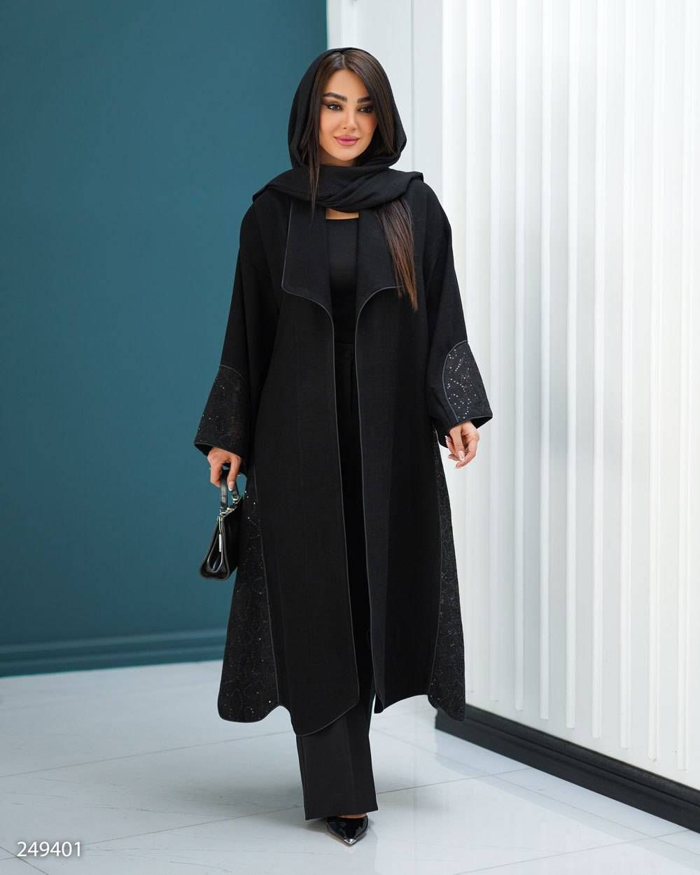 مانتو زنانه شانتون مدل عطرین کد 2494