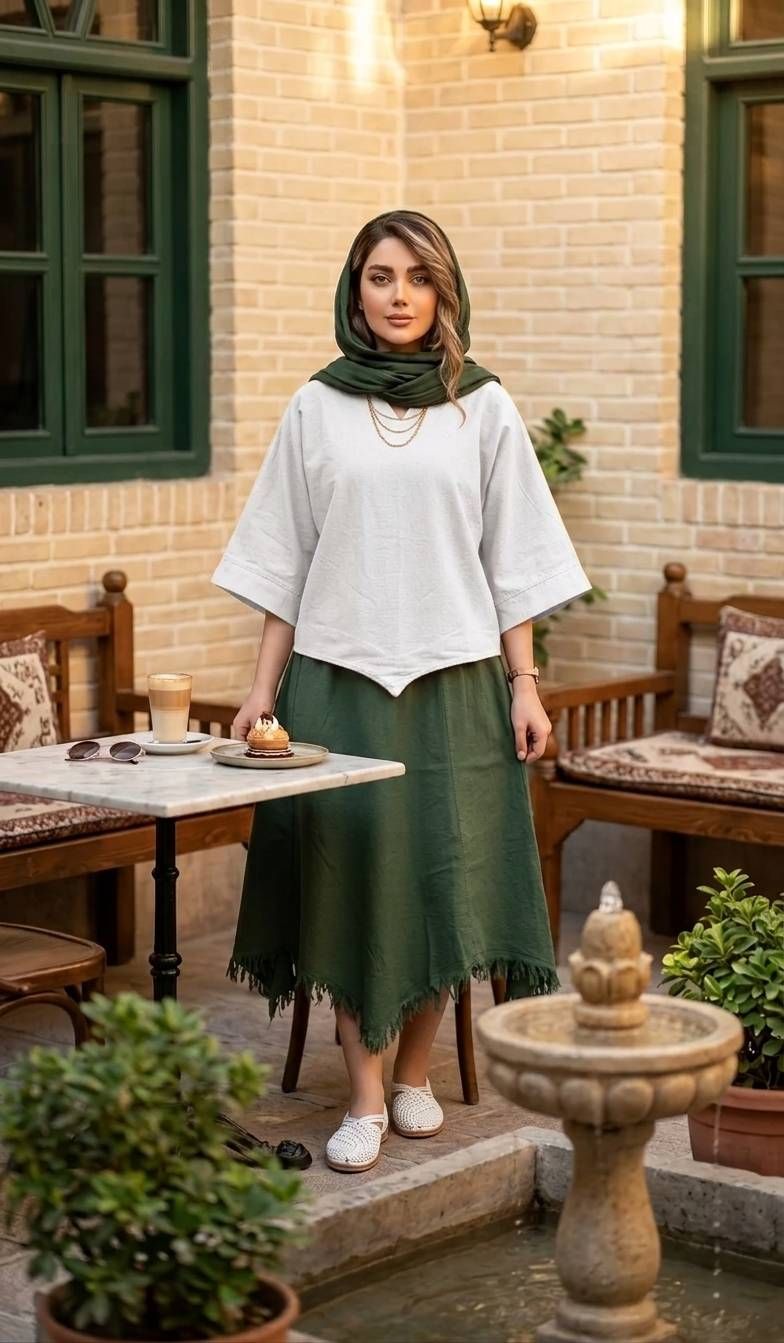 شومیز تک زنانه الیاف کد 3259
